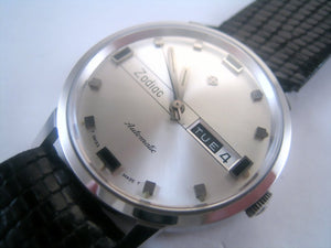 Perfect NOS Zodiac Day/Date, Automatic, Large 35mm