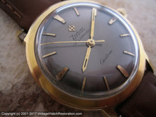 Load image into Gallery viewer, Zodiac Hermetic &#39;Custom&#39; Gray-Bronze Dial, Manual, Large 34mm

