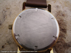 Zodiac Hermetic 'Custom' Gray-Bronze Dial, Manual, Large 34mm
