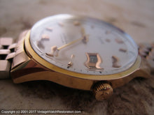 Load image into Gallery viewer, Amazing Zodiac &#39;Goldenline&#39; Silver Dial Beauty, Automatic, Huge 36mm
