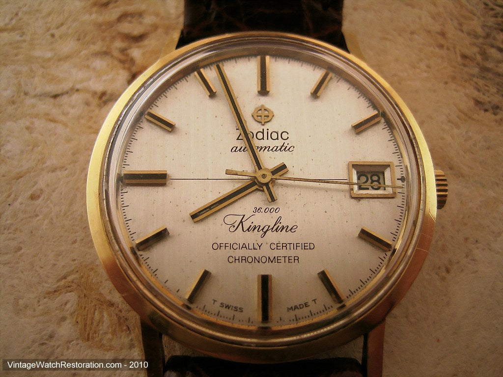 Zodiac kingline 36000 chronometer new arrivals